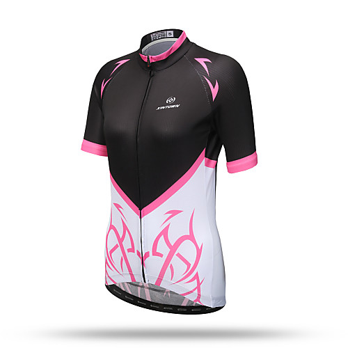 XINTOWN Women's Short Sleeve Cycling Jersey Yellow Blushing Pink Plus Size Bike Top Mountain Bike MTB Road Bike Cycling Breathable Quick Dry Back Pocket Sports Clothing Apparel / Stretchy
XINTOWN Women's Short Sleeve Cycling Jersey Yellow Blushing Pink Plus Size Bike Top Mountain Bike MTB Road Bike Cycling Breathable Quick Dry Back Pocket Sports Clothing Apparel / Stretchy