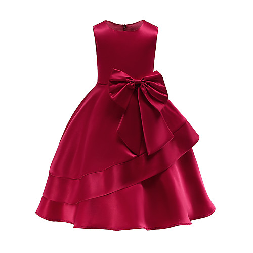 Ball Gown Knee Length Party / Wedding Flower Girl Dresses - Tulle Sleeveless Jewel Neck with Bow(s) / Tier
Ball Gown Knee Length Party / Wedding Flower Girl Dresses - Tulle Sleeveless Jewel Neck with Bow(s) / Tier