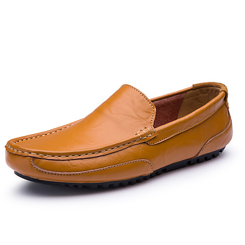 Men's Spring & Summer / Fall & Winter Casual Daily Outdoor Loafers & Slip-Ons Walking Shoes Faux Leather Breathable Non-slipping Wear Proof Black / Yellow / Blue
Men's Spring & Summer / Fall & Winter Casual Daily Outdoor Loafers & Slip-Ons Walking Shoes Faux Leather Breathable Non-slipping Wear Proof Black / Yellow / Blue