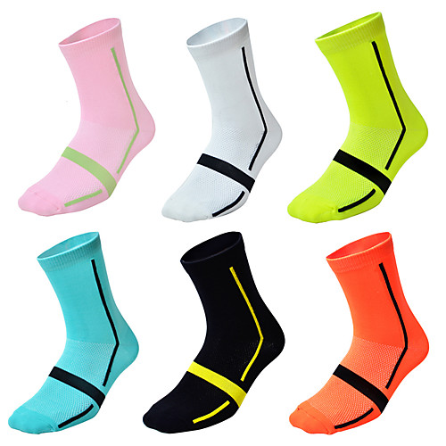 Jersey Compression Socks Athletic Sports Socks Cycling Socks Men's Women's Cycling / Bike Bike / Cycling Breathable Cycling Quick Dry 6 Pairs 6pcs Fashion Nylon One-Size / Stretchy
Jersey Compression Socks Athletic Sports Socks Cycling Socks Men's Women's Cycling / Bike Bike / Cycling Breathable Cycling Quick Dry 6 Pairs 6pcs Fashion Nylon One-Size / Stretchy