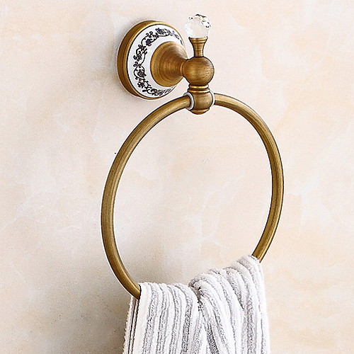 Towel Bar New Design / Elegant Cool Antique Brass 2pc towel ring Wall Mounted
Towel Bar New Design / Elegant Cool Antique Brass 2pc towel ring Wall Mounted