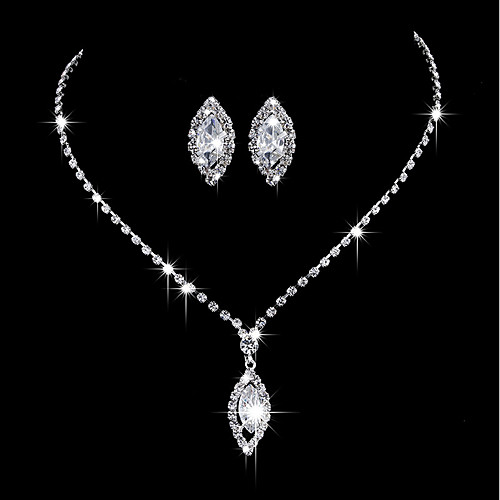 Women's Cubic Zirconia Drop Earrings Choker Necklace Vintage Necklace Long Drop Flower Classic Elegant Vintage Sterling Silver Earrings Jewelry Silver For Wedding Ceremony Engagement
Women's Cubic Zirconia Drop Earrings Choker Necklace Vintage Necklace Long Drop Flower Classic Elegant Vintage Sterling Silver Earrings Jewelry Silver For Wedding Ceremony Engagement