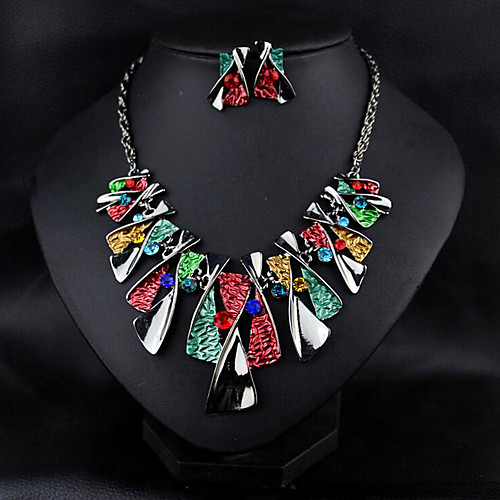 Women's Multicolor Sapphire Gemstone Bridal Jewelry Sets Tennis Chain Artisan Ladies Stylish Unique Design Trendy Elegant Color Rhinestone Earrings Jewelry Rainbow / Blue For Wedding Party
Women's Multicolor Sapphire Gemstone Bridal Jewelry Sets Tennis Chain Artisan Ladies Stylish Unique Design Trendy Elegant Color Rhinestone Earrings Jewelry Rainbow / Blue For Wedding Party