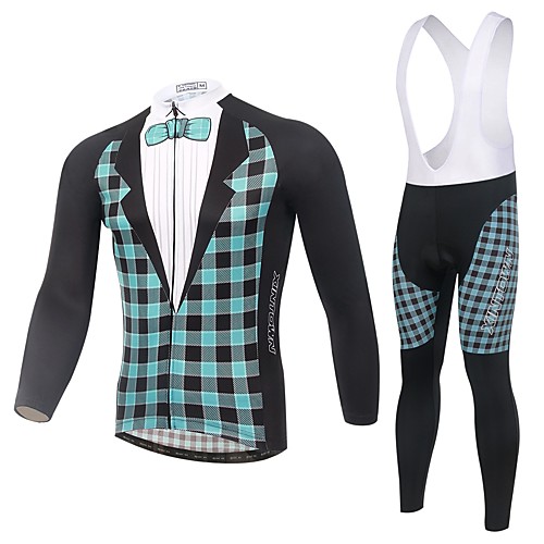 Men's Long Sleeve Cycling Jersey with Bib Tights Winter Fleece Polyester Black / Blue Bike Clothing Suit Breathable Moisture Wicking Quick Dry Sports Graphic Mountain Bike MTB Road Bike Cycling
Men's Long Sleeve Cycling Jersey with Bib Tights Winter Fleece Polyester Black / Blue Bike Clothing Suit Breathable Moisture Wicking Quick Dry Sports Graphic Mountain Bike MTB Road Bike Cycling