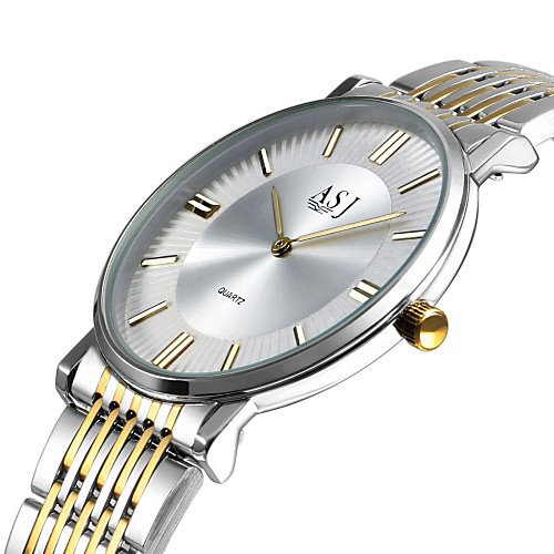 ASJ Men's Wrist Watch Analog Japanese Quartz Minimalist Casual Watch / One Year / Stainless Steel
ASJ Men's Wrist Watch Analog Japanese Quartz Minimalist Casual Watch / One Year / Stainless Steel