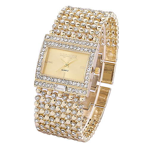 Women's Wrist Watch Diamond Watch Gold Watch Japanese Quartz Stainless Steel Silver / Gold Chronograph Luminous Casual Watch Analog Ladies Sparkle Elegant - Gold Silver Two Years Battery Life
Women's Wrist Watch Diamond Watch Gold Watch Japanese Quartz Stainless Steel Silver / Gold Chronograph Luminous Casual Watch Analog Ladies Sparkle Elegant - Gold Silver Two Years Battery Life