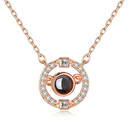 Women's Crystal Pendant Necklace Charm Necklace Retro Letter Ball i love you Ladies Unique Design Sweet Fashion Sterling Silver Glass Alloy Rose Gold Silver 40 cm Necklace Jewelry 1pc For Party
Women's Crystal Pendant Necklace Charm Necklace Retro Letter Ball i love you Ladies Unique Design Sweet Fashion Sterling Silver Glass Alloy Rose Gold Silver 40 cm Necklace Jewelry 1pc For Party