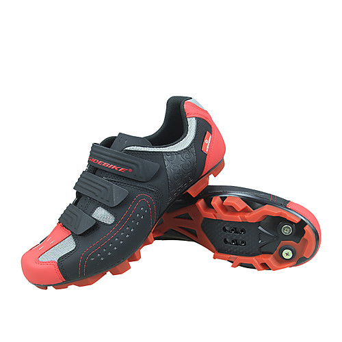 SIDEBIKE Adults' Mountain Bike Shoes Anti-Slip Breathable Cushioning Cycling / Bike Cycling Shoes Black / Red Men's Cycling Shoes / Ventilation
SIDEBIKE Adults' Mountain Bike Shoes Anti-Slip Breathable Cushioning Cycling / Bike Cycling Shoes Black / Red Men's Cycling Shoes / Ventilation