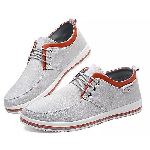 Men's Comfort Shoes Canvas / Linen Fall Casual Sneakers Non-slipping Black / Blue / Gray
Men's Comfort Shoes Canvas / Linen Fall Casual Sneakers Non-slipping Black / Blue / Gray