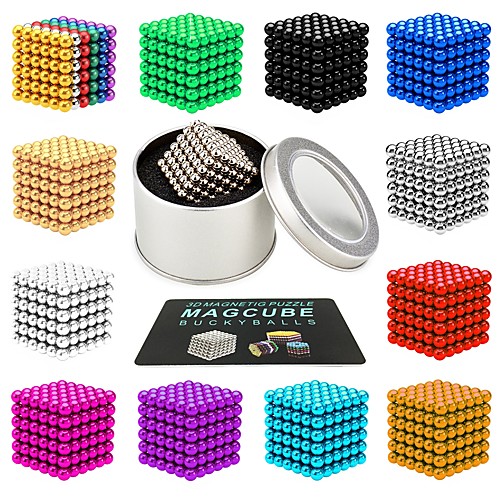 

216 pcs 3mm 5mm Magnet Toy Magnetic Balls Building Blocks Super Strong Rare-Earth Magnets Neodymium Magnet Magnet Toy Neodymium Magnet Magnetic Stress and Anxiety Relief Office Desk Toys Relieves