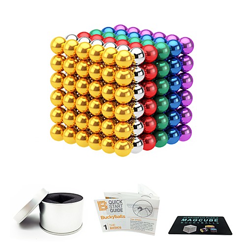 

216 pcs 5mm Magnet Toy Magnetic Balls Magnet Toy Building Blocks Super Strong Rare-Earth Magnets Neodymium Magnet Magnetic Stress and Anxiety Relief Office Desk Toys Relieves ADD, ADHD, Anxiety