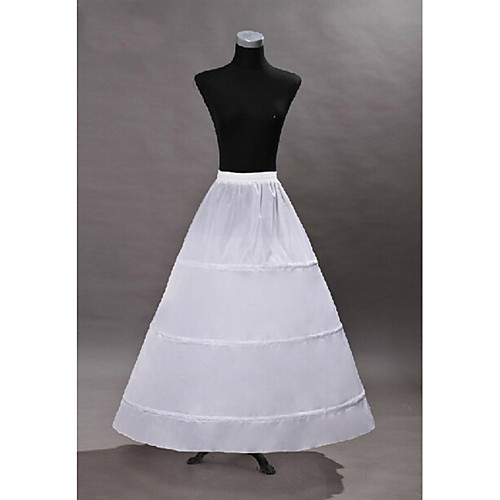 

Princess Outlander 1950s Gothic Medieval Vacation Dress Dress Petticoat Hoop Skirt Tutu Under Skirt Women's Costume White Vintage Cosplay Ankle Length