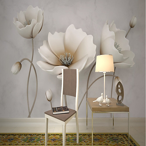 Wallpaper / Mural Canvas Wall Covering - Adhesive required Floral / Art Deco / 3D
Wallpaper / Mural Canvas Wall Covering - Adhesive required Floral / Art Deco / 3D