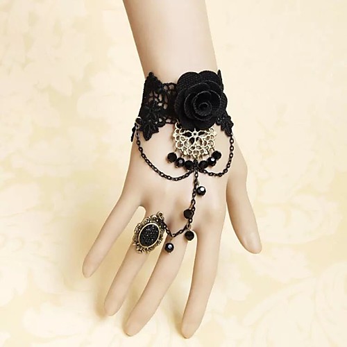NANA Lolita Jewelry Lolita Accessories Floral Gothic Lolita Princess Lolita Gothic Vintage Bracelet Ring Bracelet / Slave bracelet For Women's Girls' Costume Jewelry / Bracelet / Bangle / Steampunk
NANA Lolita Jewelry Lolita Accessories Floral Gothic Lolita Princess Lolita Gothic Vintage Bracelet Ring Bracelet / Slave bracelet For Women's Girls' Costume Jewelry / Bracelet / Bangle / Steampunk