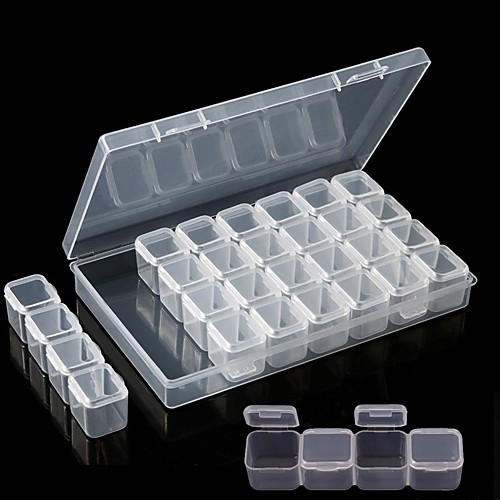 1pc Plastic Nail Tools Transparent Removable Punk Daily Nail Art Storage Box for Finger Toe / White Series
1pc Plastic Nail Tools Transparent Removable Punk Daily Nail Art Storage Box for Finger Toe / White Series
