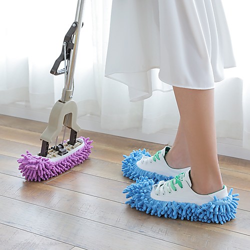 1 Pair Dust Mop Slipper Lazy House Floor Polishing Cleaning Easy Foot Sock Shoe Cover Random Color
1 Pair Dust Mop Slipper Lazy House Floor Polishing Cleaning Easy Foot Sock Shoe Cover Random Color
