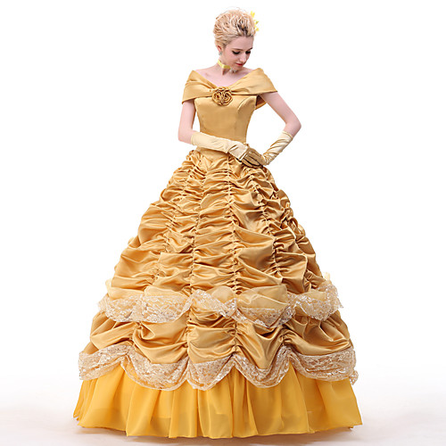 Princess Belle Dress Cosplay Costume All Movie Cosplay Yellow Dress Petticoat Ribbons Christmas Halloween New Year Satin
Princess Belle Dress Cosplay Costume All Movie Cosplay Yellow Dress Petticoat Ribbons Christmas Halloween New Year Satin
