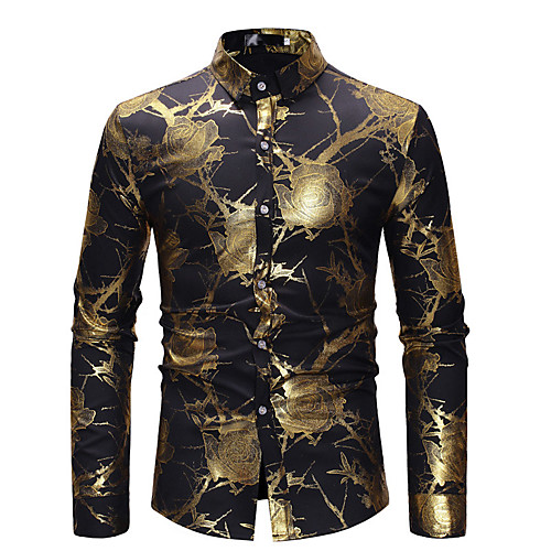 Men's Floral Print Shirt - Cotton Luxury Basic Party Daily Club Wine / White / Black / Navy Blue / Long Sleeve
Men's Floral Print Shirt - Cotton Luxury Basic Party Daily Club Wine / White / Black / Navy Blue / Long Sleeve