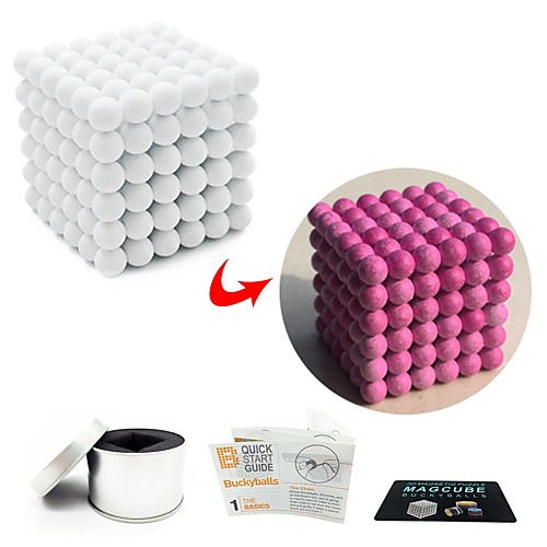 

216 pcs 5mm Magnet Toy Magnetic Balls Building Blocks Super Strong Rare-Earth Magnets Neodymium Magnet Magnet Toy Magnetic Stress and Anxiety Relief Office Desk Toys Relieves ADD, ADHD, Anxiety