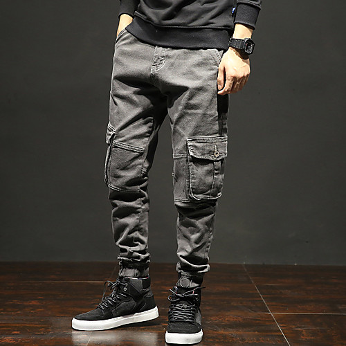 Men's Basic Streetwear Harlem Pants Plus Size Loose Daily Going out Club Harem Jeans Pants Solid Colored Full Length Gray
Men's Basic Streetwear Harlem Pants Plus Size Loose Daily Going out Club Harem Jeans Pants Solid Colored Full Length Gray