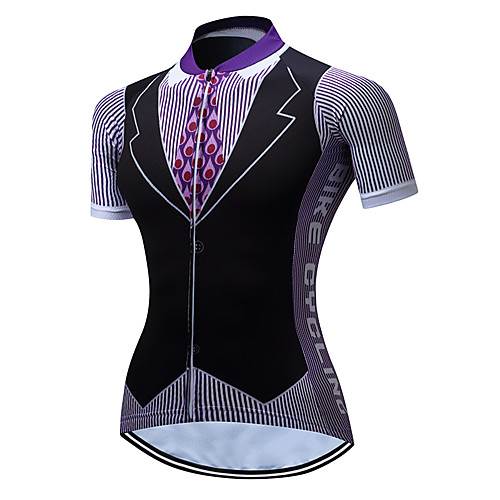 Women's Short Sleeve Cycling Jersey Polyester Dark Blue Suit T-Shirt Plus Size Bike Jersey Top Mountain Bike MTB Road Bike Cycling Breathable Quick Dry Moisture Wicking Sports Clothing Apparel
Women's Short Sleeve Cycling Jersey Polyester Dark Blue Suit T-Shirt Plus Size Bike Jersey Top Mountain Bike MTB Road Bike Cycling Breathable Quick Dry Moisture Wicking Sports Clothing Apparel