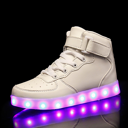 Boys' / Girls' LED / LED Shoes / USB Charging PU Sneakers LED Shoes Little Kids(4-7ys) / Big Kids(7years ) Luminous White / Black / Red Fall / Rubber
Boys' / Girls' LED / LED Shoes / USB Charging PU Sneakers LED Shoes Little Kids(4-7ys) / Big Kids(7years ) Luminous White / Black / Red Fall / Rubber