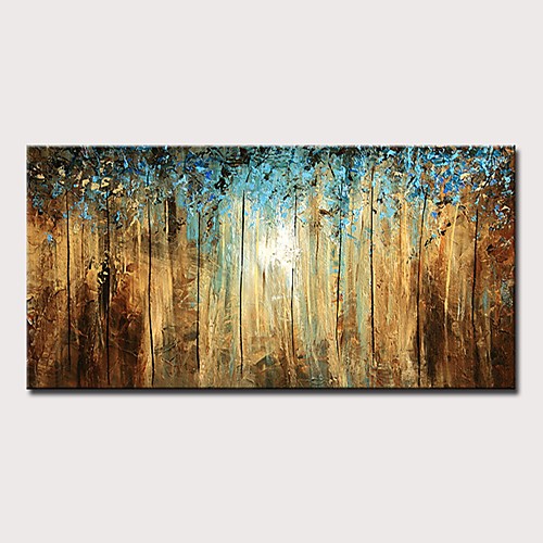 Oil Painting Hand Painted Horizontal Abstract Landscape Modern Rolled Canvas (No Frame)
Oil Painting Hand Painted Horizontal Abstract Landscape Modern Rolled Canvas (No Frame)