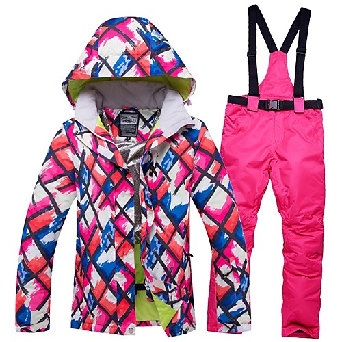 RIVIYELE Women's Ski Jacket with Pants Camping / Hiking Winter Sports Windproof Warm Breathability Cotton POLY Denim Clothing Suit Ski Wear
RIVIYELE Women's Ski Jacket with Pants Camping / Hiking Winter Sports Windproof Warm Breathability Cotton POLY Denim Clothing Suit Ski Wear