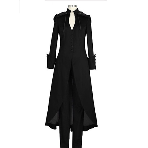 Plague Doctor Vintage Inspired Steampunk Coat Frock Coat Men's Women's Costume Black / Purple / Dark Green Vintage Cosplay Long Sleeve
Plague Doctor Vintage Inspired Steampunk Coat Frock Coat Men's Women's Costume Black / Purple / Dark Green Vintage Cosplay Long Sleeve