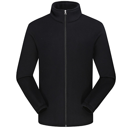 Men's Hiking Fleece Jacket Winter Outdoor Solid Color Thermal Warm Windproof Fleece Lining Breathable Winter Fleece Jacket Fleece Full Length Visible Zipper Fishing Climbing Camping / Hiking / Caving
Men's Hiking Fleece Jacket Winter Outdoor Solid Color Thermal Warm Windproof Fleece Lining Breathable Winter Fleece Jacket Fleece Full Length Visible Zipper Fishing Climbing Camping / Hiking / Caving