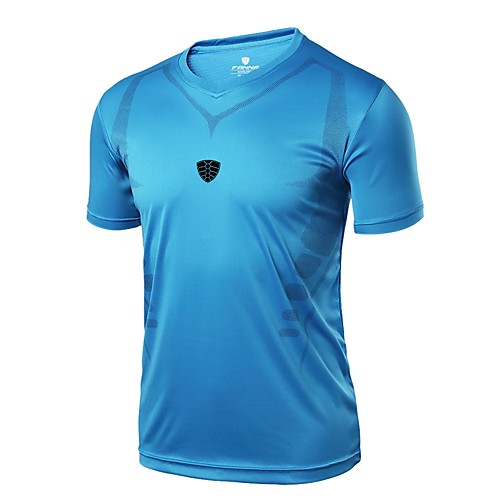 FANNAI Men's Running T-Shirt Workout Shirt Running Shirt V Neck Running Fitness Gym Workout Lightweight Breathable Quick Dry Sportswear Tee / T-shirt Short Sleeve Activewear Micro-elastic
FANNAI Men's Running T-Shirt Workout Shirt Running Shirt V Neck Running Fitness Gym Workout Lightweight Breathable Quick Dry Sportswear Tee / T-shirt Short Sleeve Activewear Micro-elastic