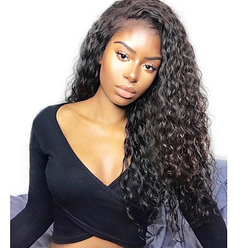 Remy Human Hair Lace Front Wig Layered Haircut Rihanna style Brazilian Hair Curly Black Wig 130% Density with Baby Hair Natural Hairline For Black Women Unprocessed Women's Long Human Hair Lace Wig
Remy Human Hair Lace Front Wig Layered Haircut Rihanna style Brazilian Hair Curly Black Wig 130% Density with Baby Hair Natural Hairline For Black Women Unprocessed Women's Long Human Hair Lace Wig