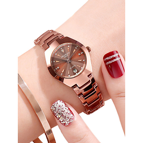 Women's Bracelet Watch Wrist Watch Analog Quartz Casual Water Resistant / Waterproof Calendar / date / day / Stainless Steel / Stainless Steel
Women's Bracelet Watch Wrist Watch Analog Quartz Casual Water Resistant / Waterproof Calendar / date / day / Stainless Steel / Stainless Steel