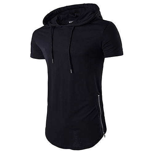 Men's T shirt Solid Colored Short Sleeve Daily Tops Active White Black Blue
Men's T shirt Solid Colored Short Sleeve Daily Tops Active White Black Blue