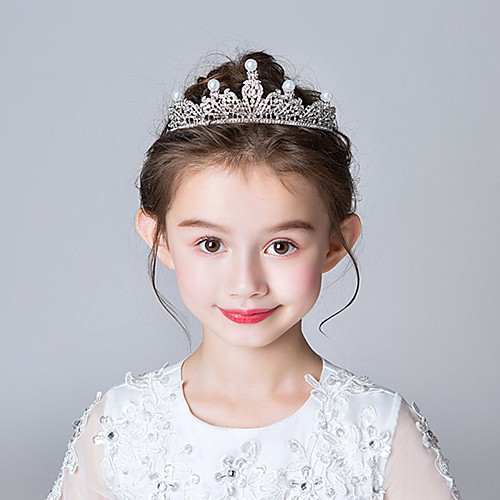 Tiaras Forehead Crown Halloween New Year's Imitation Pearl Rhinestones Alloy For Princess Elsa Anna Cosplay Girls' Costume Jewelry Fashion Jewelry / Headwear / Headwear
Tiaras Forehead Crown Halloween New Year's Imitation Pearl Rhinestones Alloy For Princess Elsa Anna Cosplay Girls' Costume Jewelry Fashion Jewelry / Headwear / Headwear