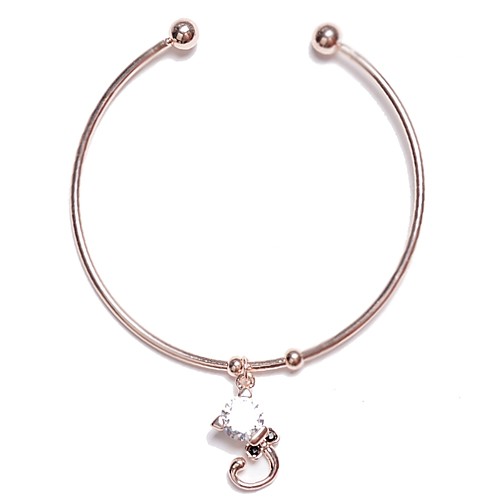 Women's Cuff Bracelet Classic Stylish Simple Alloy Bracelet Jewelry Silver / Rose Gold For Holiday Work Festival
Women's Cuff Bracelet Classic Stylish Simple Alloy Bracelet Jewelry Silver / Rose Gold For Holiday Work Festival