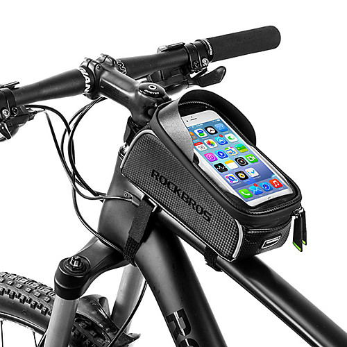 ROCKBROS Cell Phone Bag Bike Frame Bag Top Tube 6 inch Waterproof Portable Cycling for iPhone X iPhone XR iPhone XS Black Bike / Cycling / iPhone XS Max
ROCKBROS Cell Phone Bag Bike Frame Bag Top Tube 6 inch Waterproof Portable Cycling for iPhone X iPhone XR iPhone XS Black Bike / Cycling / iPhone XS Max