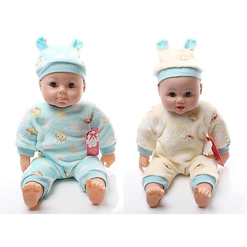 16 inch Fashion Doll Talking Toy Baby Boy lifelike Smart Kids / Teen Silicone ABSPC with Clothes and Accessories for Girls' Birthday and Festival Gifts
16 inch Fashion Doll Talking Toy Baby Boy lifelike Smart Kids / Teen Silicone ABSPC with Clothes and Accessories for Girls' Birthday and Festival Gifts