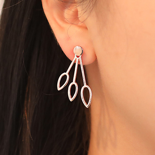 Women's Earrings Holiday Wedding Birthday Romantic Earrings Jewelry Rose Gold / Gold / Silver For Date Street Festival 1 Pair
Women's Earrings Holiday Wedding Birthday Romantic Earrings Jewelry Rose Gold / Gold / Silver For Date Street Festival 1 Pair
