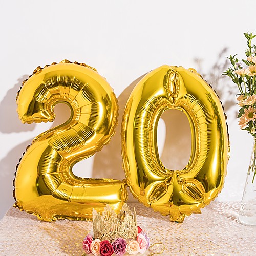 Balloon Aluminum Foil Wedding Decorations Birthday / Birthday Party Characters / Holiday / Baby Shower All Seasons
Balloon Aluminum Foil Wedding Decorations Birthday / Birthday Party Characters / Holiday / Baby Shower All Seasons