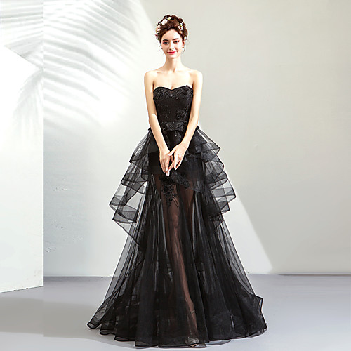 Black Swan Dress Women's Movie Cosplay Embroidery Open Back Vacation Dress Black Dress Halloween Carnival Masquerade Tulle Organza / Sleeveless
Black Swan Dress Women's Movie Cosplay Embroidery Open Back Vacation Dress Black Dress Halloween Carnival Masquerade Tulle Organza / Sleeveless