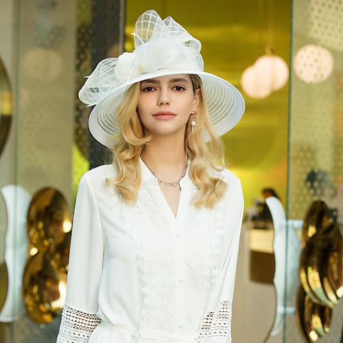 Polyester Kentucky Derby Hat / Hats with Bowknot 1pc Wedding / Party / Evening / Horse Race Headpiece
Polyester Kentucky Derby Hat / Hats with Bowknot 1pc Wedding / Party / Evening / Horse Race Headpiece