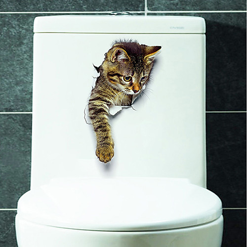 Toilet Stickers - Animal Wall Stickers Animals Living Room / Bedroom / Bathroom 1925cm
Toilet Stickers - Animal Wall Stickers Animals Living Room / Bedroom / Bathroom 1925cm
