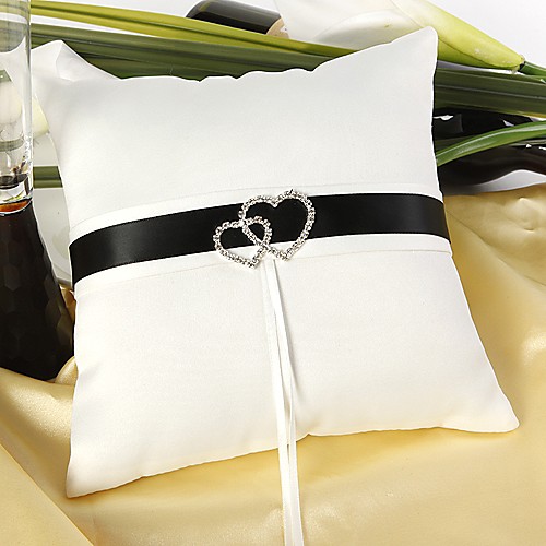 Silk Like Satin Acrylic Diamond / Satin Bow Satin Ring Pillow Wedding All Seasons
Silk Like Satin Acrylic Diamond / Satin Bow Satin Ring Pillow Wedding All Seasons