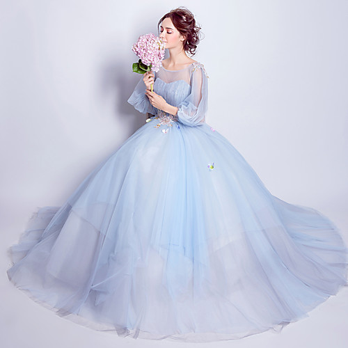 Cinderella Dress Women's Movie Cosplay Embroidery Open Back Blue Dress Halloween Carnival Masquerade Organza Paillette / Floral
Cinderella Dress Women's Movie Cosplay Embroidery Open Back Blue Dress Halloween Carnival Masquerade Organza Paillette / Floral