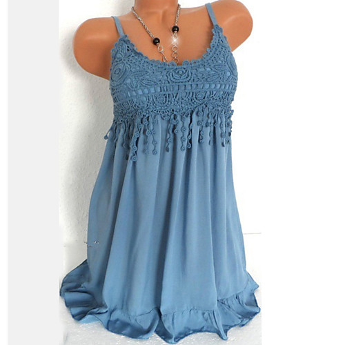 Women's Strap Dress Short Mini Dress White Black Blue Blushing Pink Wine Green Gray Sleeveless Solid Colored Cut Out Lace Basic S M L XL XXL 3XL 4XL 5XL / Plus Size
Women's Strap Dress Short Mini Dress White Black Blue Blushing Pink Wine Green Gray Sleeveless Solid Colored Cut Out Lace Basic S M L XL XXL 3XL 4XL 5XL / Plus Size