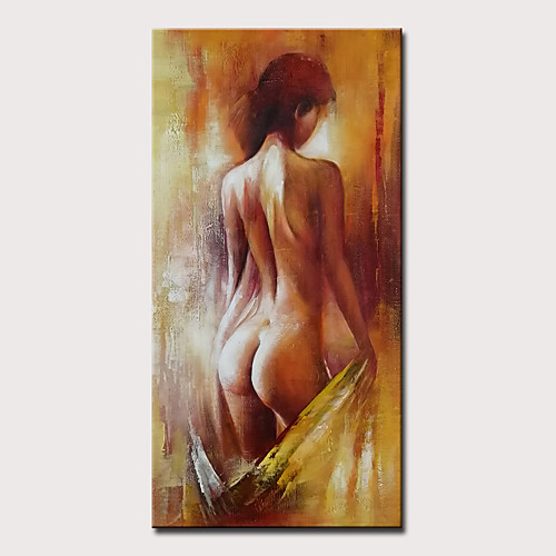 Oil Painting Hand Painted Vertical People Nude Modern Rolled Canvas (No Frame)
Oil Painting Hand Painted Vertical People Nude Modern Rolled Canvas (No Frame)