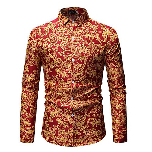Men's Shirt Tribal Print Long Sleeve Going out Tops Streetwear Boho Black Red Green
Men's Shirt Tribal Print Long Sleeve Going out Tops Streetwear Boho Black Red Green