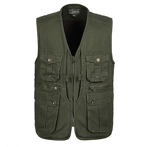 Men's Hiking Vest / Gilet Fishing Vest Outdoor Solid Color Lightweight Breathable Quick Dry Sweat-wicking Jacket Top Single Slider Hunting Fishing Hiking Army Green Dark Green Khaki
Men's Hiking Vest / Gilet Fishing Vest Outdoor Solid Color Lightweight Breathable Quick Dry Sweat-wicking Jacket Top Single Slider Hunting Fishing Hiking Army Green Dark Green Khaki