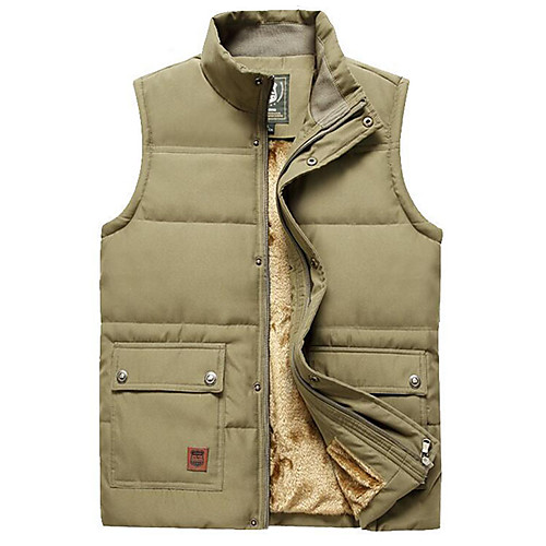 Men's Hiking Vest / Gilet Fishing Vest Hiking Fleece Jacket Winter Outdoor Solid Color Thermal Warm Lightweight Windproof Breathable Top N / A Hunting Fishing Climbing Army Green Blue Khaki
Men's Hiking Vest / Gilet Fishing Vest Hiking Fleece Jacket Winter Outdoor Solid Color Thermal Warm Lightweight Windproof Breathable Top N / A Hunting Fishing Climbing Army Green Blue Khaki